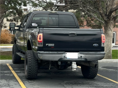 1 2004 F 250 Super Duty Ford Xlt Rough Country Suspension Lift 4in Fuel Krank Black