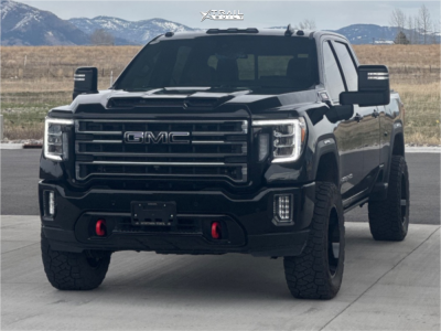 1 2022 Sierra 2500 Hd Gmc At4 Stock Stock Fuel Arc Black Milled