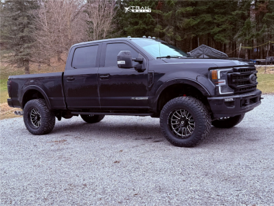 1 2021 F 250 Super Duty Ford Lariat Unknown Leveling Kit Gear Off Road Leverage Black Milled
