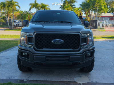 1 2020 F 150 Ford Xlt Mammoth Leveling Kit Fuel Shok Bronze