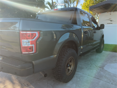 1 2020 F 150 Ford Xlt Mammoth Leveling Kit Fuel Shok Bronze