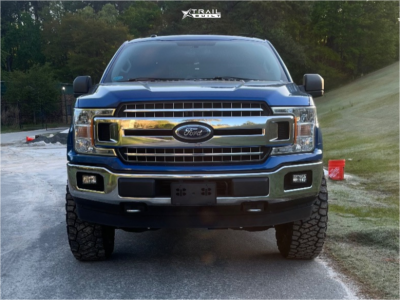 1 2018 F 150 Ford Xlt Bds Suspension Lift 4in Fuel Krank Black