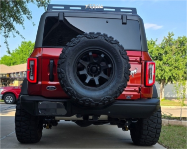 1 2023 Bronco Ford Badlands Stock Stock Vision Flow Satin Black