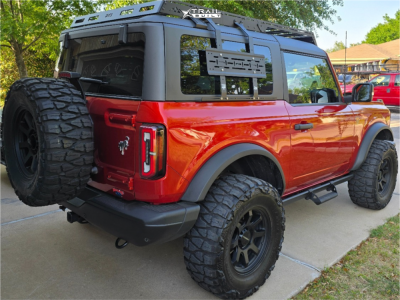 1 2023 Bronco Ford Badlands Stock Stock Vision Flow Satin Black