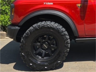 1 2023 Bronco Ford Badlands Stock Stock Vision Flow Satin Black