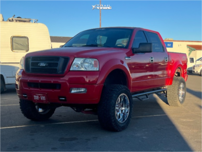 1 2004 F 150 Ford Stx Rough Country Suspension Lift 5in Gear Off Road 725 Chrome