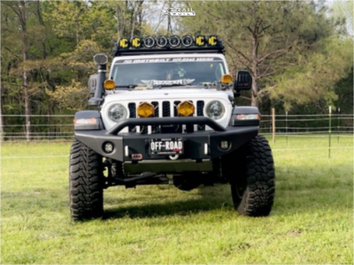 1 2020 Gladiator Jeep Sport S Falcon Suspension Lift 35in Alloy Ion 171 Polished