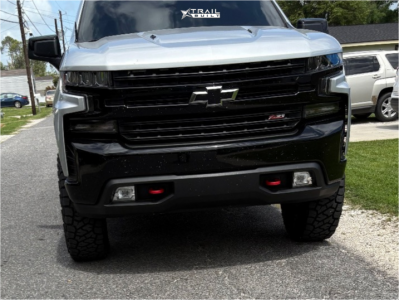 1 2021 Silverado 1500 Chevrolet Lt Trail Boss Rancho Leveling Kit Method Mr316 Matte Black