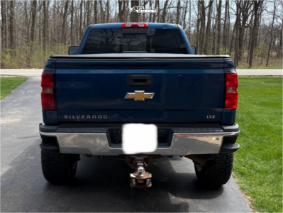 1 2015 Silverado 2500 Hd Chevrolet Ltz Rough Country Suspension Lift 5in Kg1 Forged Veteran Polished