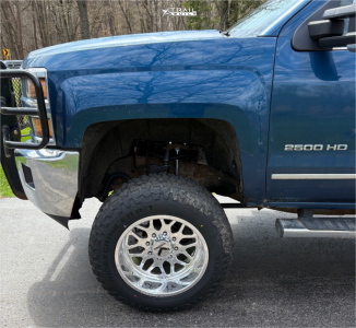 1 2015 Silverado 2500 Hd Chevrolet Ltz Rough Country Suspension Lift 5in Kg1 Forged Veteran Polished