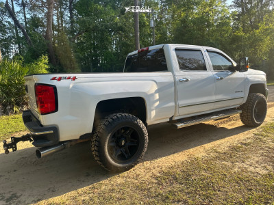 1 2019 Silverado 2500 Hd Chevrolet Ltz Kryptonite Leveling Kit Vision Razor Satin Black