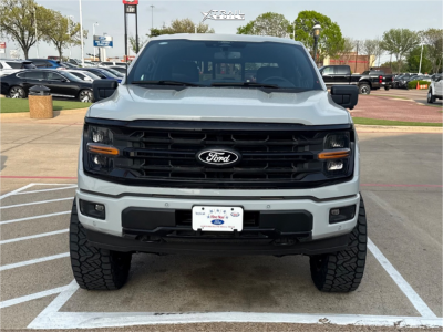 1 2024 F 150 Ford Xlt Zone Suspension Lift 6in Method 605 Matte Black