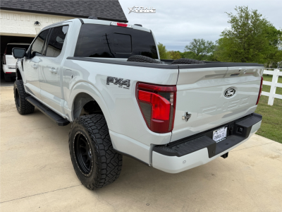 1 2024 F 150 Ford Xlt Zone Suspension Lift 6in Method 605 Matte Black