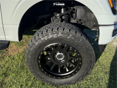 1 2024 F 150 Ford Xlt Zone Suspension Lift 6in Method 605 Matte Black