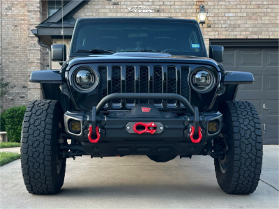 1 2020 Gladiator Jeep Rubicon Teraflex Leveling Kit Kmc Km552 Machined