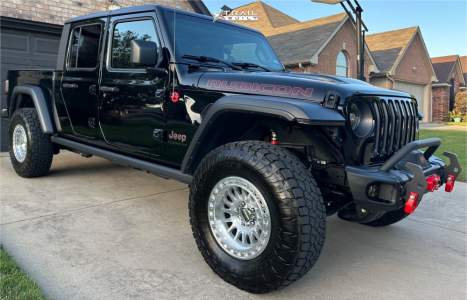 1 2020 Gladiator Jeep Rubicon Teraflex Leveling Kit Kmc Km552 Machined