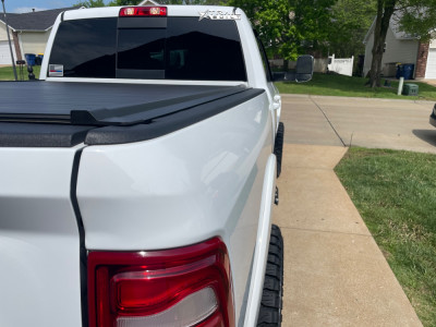 1 2022 2500 Ram Laramie Thuren Leveling Kit Hostile Sprocket H108 Chrome