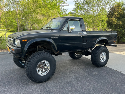 1 1983 Pickup Toyota Sr5 Skyjacker Suspension Lift 7in Pro Comp 69 Polished