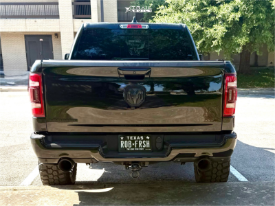 1 2022 1500 Ram Laramie Readylift Suspension Lift 35in Lock Offroad Wheels Krawler Matte Black