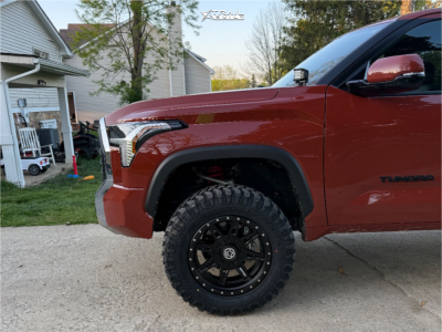 1 2025 Tundra Toyota Sr5 Factory Trd Suspension Lift 3in Anthem Off Road Rogue Satin Black