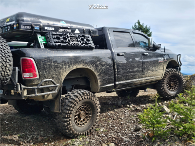 1 2016 3500 Ram Laramie Zone Suspension Lift 6in Anthem Off Road Valor Matte Bronze