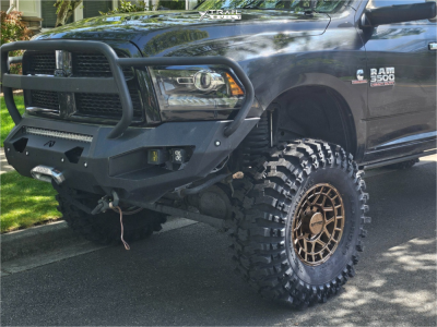 1 2016 3500 Ram Laramie Zone Suspension Lift 6in Anthem Off Road Valor Matte Bronze