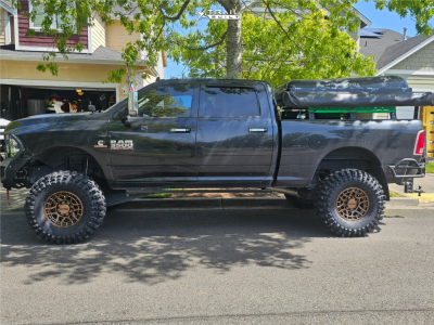 1 2016 3500 Ram Laramie Zone Suspension Lift 6in Anthem Off Road Valor Matte Bronze