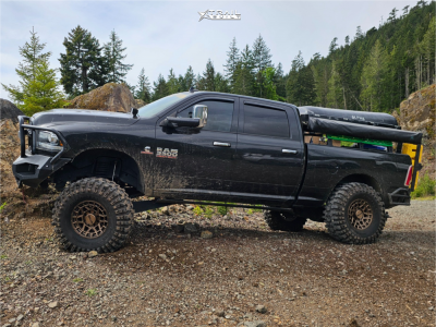 1 2016 3500 Ram Laramie Zone Suspension Lift 6in Anthem Off Road Valor Matte Bronze