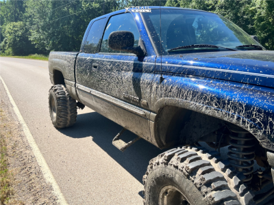 1 2001 Ram 1500 Dodge Laramie Rough Country Suspension Lift 5in Mickey Thompson Classic Ii Polished
