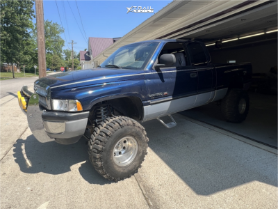 1 2001 Ram 1500 Dodge Laramie Rough Country Suspension Lift 5in Mickey Thompson Classic Ii Polished