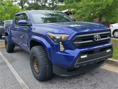 1 2024 Tacoma Toyota Sr5 Stock Stock Lock Offroad Wheels Krawler Bronze