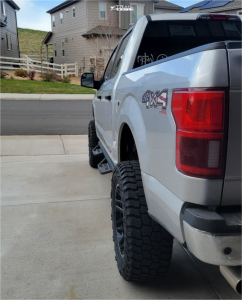 1 2016 F 150 Ford Xlt Superlift Suspension Lift 6in Rough Country 95 Series Black Milled