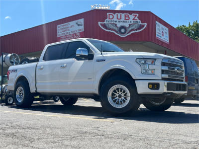 1 2015 F 150 Ford Platinum Bilstein Lifted Lock Offroad Wheels Baja Machined