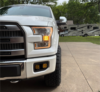 1 2015 F 150 Ford Platinum Bilstein Lifted Lock Offroad Wheels Baja Machined