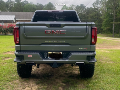 1 2021 Sierra 1500 Gmc At4 Readylift Suspension Lift 6in Moto Metal Mo978 Black Red