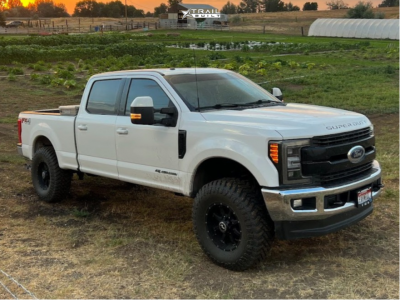 1 2017 F 250 Super Duty Ford Lariat Unknown Leveling Kit Raceline Assault Black