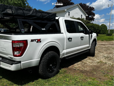1 2022 F 150 Ford Xl Mammoth Leveling Kit Black Rhino Atlas Matte Black