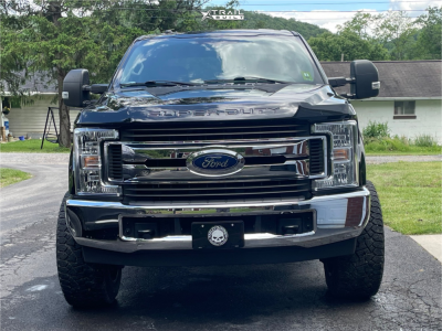 1 2019 F 250 Super Duty Ford Xlt Bilstein Leveling Kit Tis 544mb Machined Black