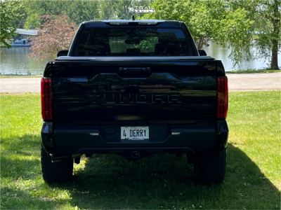 1 2025 Tundra Toyota Limited Unknown Suspension Lift 3in Fuel Hammerhead Black Tint