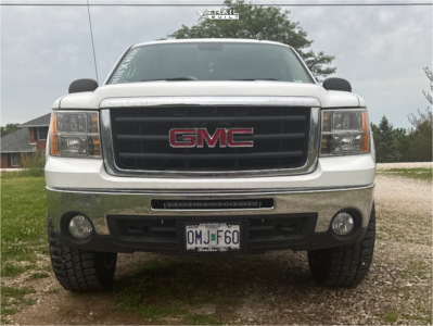 1 2011 Sierra 1500 Gmc Sle Motofab Leveling Kit Dts 605sb Satin Black