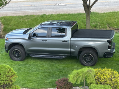1 2019 Silverado 1500 Chevrolet Lt Trail Boss Eibach Leveling Kit Fuel Anza Black
