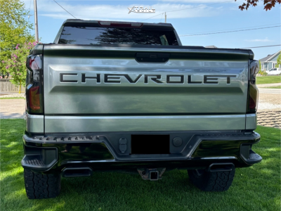 1 2019 Silverado 1500 Chevrolet Lt Trail Boss Eibach Leveling Kit Fuel Anza Black