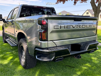 1 2019 Silverado 1500 Chevrolet Lt Trail Boss Eibach Leveling Kit Fuel Anza Black