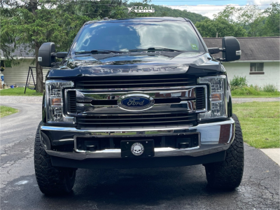 1 2019 F 250 Super Duty Ford Xlt Bilstein Leveling Kit Tis 544mb Machined Black