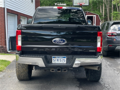 1 2019 F 250 Super Duty Ford Xlt Bilstein Leveling Kit Tis 544mb Machined Black