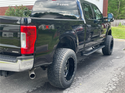 1 2019 F 250 Super Duty Ford Xlt Bilstein Leveling Kit Tis 544mb Machined Black