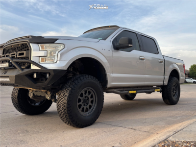 1 2016 F 150 Ford Lariat Bds Suspension Lift 6in Method Mr316 Gloss Titanium
