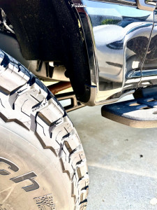 1 2024 F 250 Super Duty Ford Lariat Bds Suspension Lift 5in Icon Compression Black