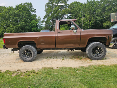 1 1984 K30 Chevrolet Scottsdale Unknown Body Lift 3in Big Baller Brand Lb4 Gloss Black
