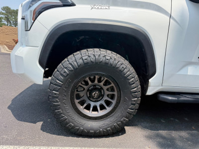 1 2022 Tundra Toyota Limited Trd Off Road Wescott Designs Suspension Lift 3in Lock Offroad Wheels Yosemite Gray Black